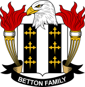 American Coat of Arms for Betton
