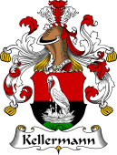 German Wappen Coat of Arms for Kellermann