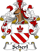 German Wappen Coat of Arms for Scherl