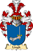v.23 Coat of Family Arms from Germany for Lingk