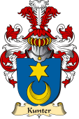 v.23 Coat of Family Arms from Germany for Kunter