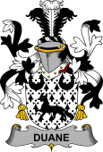 Irish Coat of Arms for Duane or O'Devine