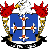 American Coat of Arms for Lister