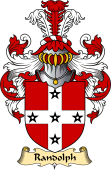 English Coat of Arms (v.23) for the family Randolph