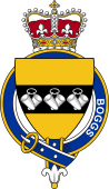 Families of Britain Coat of Arms Badge for: Boggs or Bogg (England)