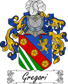 Araldica Italiana Italian Coat of Arms for Gregori