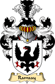 Scottish Family Coat of Arms (v.23) for Ramsay