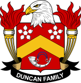 Coat of arms used by the Duncan family in the United States of America