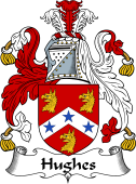 Irish Coat of Arms for Hughes