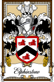 Scottish Coat of Arms Bookplate for Elphinstone