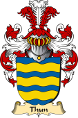 v.23 Coat of Family Arms from Germany for Thun