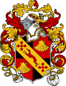 English or Welsh Coat of Arms for Pedder (Ref Burke's-Lancaster)