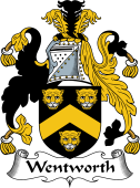 English Coat of Arms for the family Wentworth