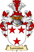 Scottish Family Coat of Arms (v.23) for Laweston