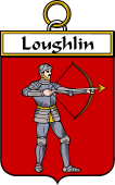 Irish Badge for Loughlin or O'Loughlin