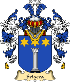 Italian Family Coat of Arms (v.25a) Sciacca