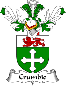 Coat of Arms from Scotland for Crumbie or Crombie, or Crumb