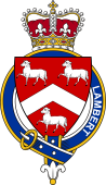 Families of Britain Coat of Arms Badge for: Lambert (England)