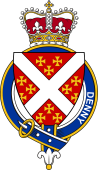 Families of Britain Coat of Arms Badge for: Denny (England and Ireland)