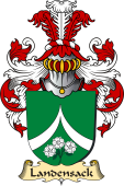 v.23 Coat of Family Arms from Germany for Landensack