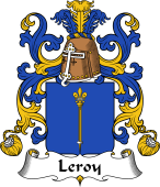 Coat of Arms from France for Leroy (Roy le) I