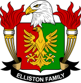 Coat of arms used by the Elliston family in the United States of America