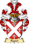 v.23 Coat of Family Arms from Germany for Ryssel