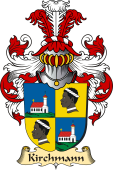 v.23 Coat of Family Arms from Germany for Kirchmann