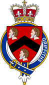Families of Britain Coat of Arms Badge for: Griffiths (Wales)