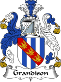 English Coat of Arms for the family Grandison