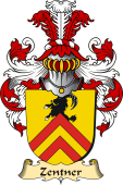 v.23 Coat of Family Arms from Germany for Zentner