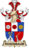 Republic of Austria Coat of Arms for Rosenbaum