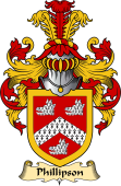 English Coat of Arms (v.23) for the family Phillipson