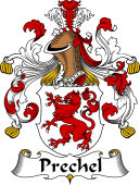German Wappen Coat of Arms for Prechel