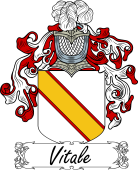 Araldica Italiana Coat of arms used by the Italian family Vitale