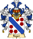 French Family Coat of Arms (v.25) Roger