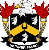 Coat of arms used by the Skinner family in the United States of America