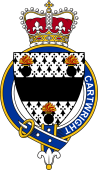 British Garter Coat of Arms for Cartwright (England)