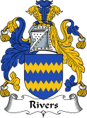 English Coat of Arms for the family Rivers I