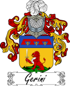 Araldica Italiana Coat of arms used by the Italian family Gerini