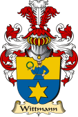 v.23 Coat of Family Arms from Germany for Wittmann
