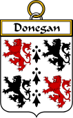 Irish Badge for Donegan or O'Donegan