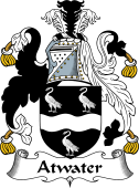 English Coat of Arms for the family Atwater