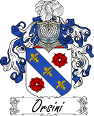 Araldica Italiana Coat of arms used by the Italian family Orsini