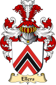 v.23 Coat of Family Arms from Germany for Ellers