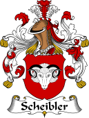 German Wappen Coat of Arms for Scheibler