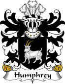 Welsh Coat of Arms for Humphrey (AP JOHN AB IEUAN, Montgomeryshire)