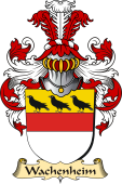 v.23 Coat of Family Arms from Germany for Wachenheim