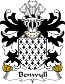 Welsh Coat of Arms for Benwyll (or Benweill)