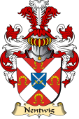 v.23 Coat of Family Arms from Germany for Nentwig